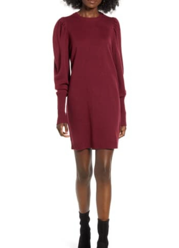 WAYF X Influencers San Francisco Puff Sleeve Dress